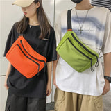 Hip Hop Waist Bag Shoulder Crossbody Bag Multifunctional Chest Bag