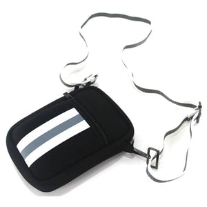 Neoprene Messenger Bag Small Shoulder Bag Waterproof Soft High Elasticity
