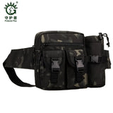 Nylon Chest Bag Water Bottle Waist Travel Bag Camouflage Female Bag