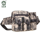 Nylon Chest Bag Water Bottle Waist Travel Bag Camouflage Female Bag