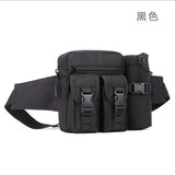 Nylon Chest Bag Water Bottle Waist Travel Bag Camouflage Female Bag