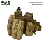 Nylon Waist Bag Chest Bag Multi-function Waist Sealing Fans