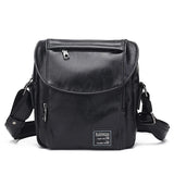 Men Shoulder Bag PU Messenger Business Crossbody Bags