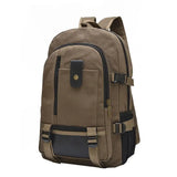 Casual Canvas Backpack School Rucksack Vintage Satchel