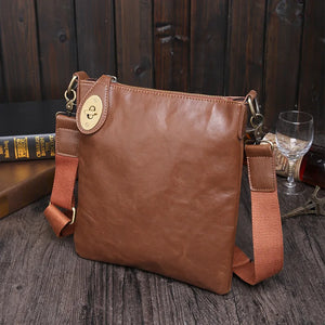Men Leather Weave Clutch Bag Shoulder Wallet Handy Bag Handbags