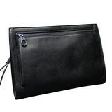 Men Business Clutch Bag PU Leather Envelope Handbag Briefcase