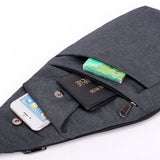 Men's Anti-theft Chest Bag Waterproof Single Shoulder Backpack