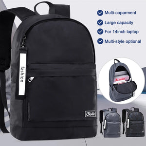 Men's College Laptop Backpack for Teenager Schoolbags Boys