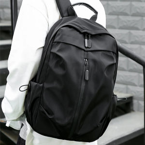 Waterproof Nylon Backpack with USB Port