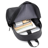 Men's Waterproof Nylon Backpack with USB Port