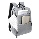 Men's Business Backpack USB Charge Laptop Backpack Waterproof Travel