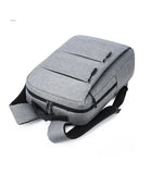 Men's Business Backpack USB Charge Laptop Backpack Waterproof Travel