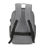 Men's Multifunctional USB Charging Notebook Bag 15.6 Inch Waterproof Backpack