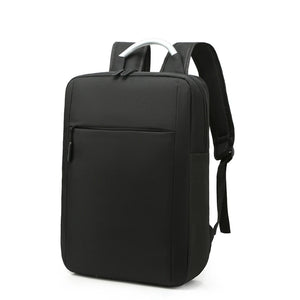 Men's Laptop Backpack Aluminum Handle Large Capacity