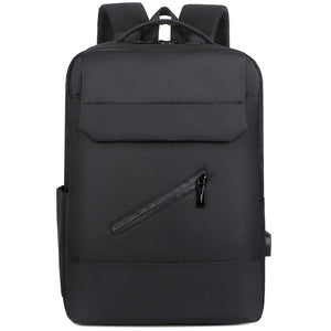 Men's USB Charging Laptop Backpack Large Capacity Waterproof Rucksack