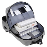 Men's USB Charging Laptop Backpack Large Capacity Waterproof Rucksack