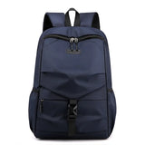 Men's Business Laptop Backpack Waterproof Travel Bag Nylon Rucksack
