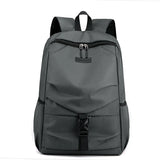 Men's Business Laptop Backpack Waterproof Travel Bag Nylon Rucksack