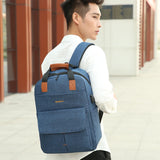 Men's Business Laptop Backpack Waterproof Travel Bag