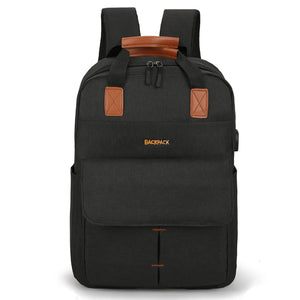 Men's Business Laptop Backpack Waterproof Travel Bag