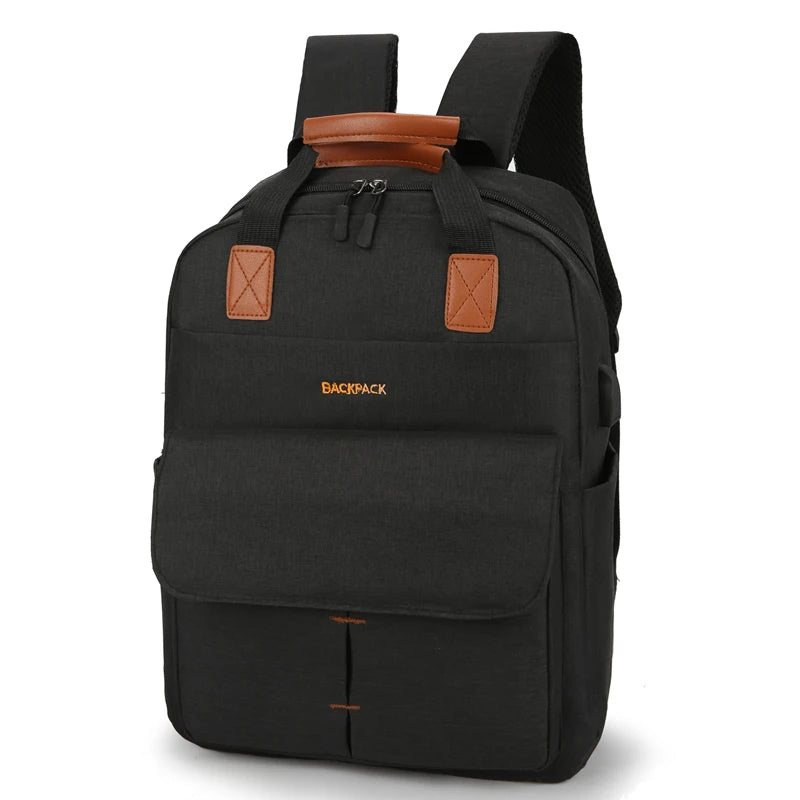 Men's Business Laptop Backpack Waterproof Travel Bag