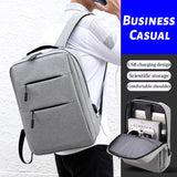 Men's Multi-Compartment Backpack for Travel Business Oxford Bag