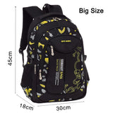 Men's Waterproof School Backpack for Students Boys and Girls