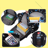 Men's Waterproof School Backpack for Students Boys and Girls