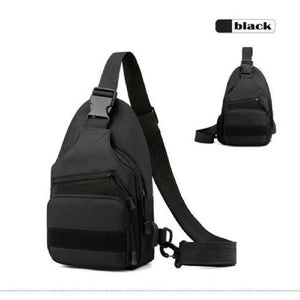 Men's Tactical Chest Pack Shoulder Bag Hiking Travel Crossbody Bag