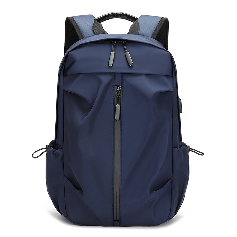 Men's USB Business Backpack Waterproof Laptop Rucksack