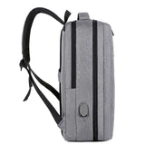 Men's USB Charging Backpack Waterproof Rucksack