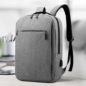 Men's 15.6 Inch Laptop Backpack USB Charging School Travel Daypack