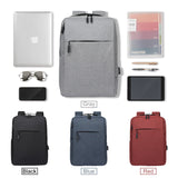 Men's 15.6 Inch Laptop Backpack USB Charging School Travel Daypack