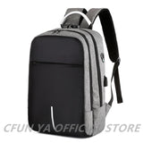 Men's 15.6 Inch Laptop Backpack USB Charging Large School Travel Daypack