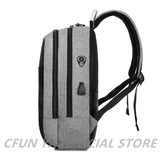 Men's 15.6 Inch Laptop Backpack USB Charging Large School Travel Daypack