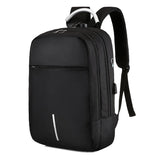 Men's 15.6 Inch Laptop Backpack USB Charging Large School Travel Daypack