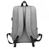 Men's Waterproof USB Charging Travel School Backpack 15.6 Inch Laptop Backpack