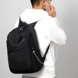 Men's Large-capacity Laptop Backpack for Travel and School