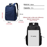 Men's Large-capacity Laptop Backpack for Travel and School