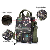 Men's Waterproof Nylon Camouflage Messenger Bag