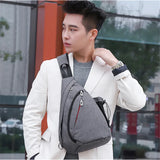 Men's Security Chest Bag Leisure Sports Messenger Bag