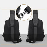 Men's Shoulder Bag USB Charging Anti-Theft Waterproof Crossbody Bag