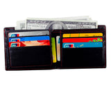 Men's Casual Slim Chain Wallet Billfold