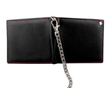 Men's Casual Slim Chain Wallet Billfold