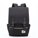 Canvas School Backpack for Teenage Girl Boy Bookbag Casual Laptop Bag Pack