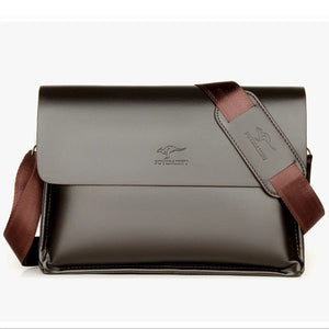 Men's Kangaroo Shoulder Bag Business Messenger Bag