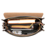 Men's Kangaroo Shoulder Bag Business Crossbody Messenger Laptop Briefcase