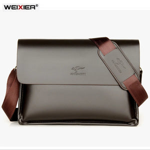 Men's Kangaroo Shoulder Bag Business Crossbody Messenger Laptop Briefcase