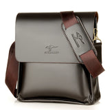 Men's Kangaroo Shoulder Bag Business Crossbody Messenger Laptop Briefcase