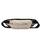 Men's Waterproof Sports Bag Waist Bag Canvas Pouch